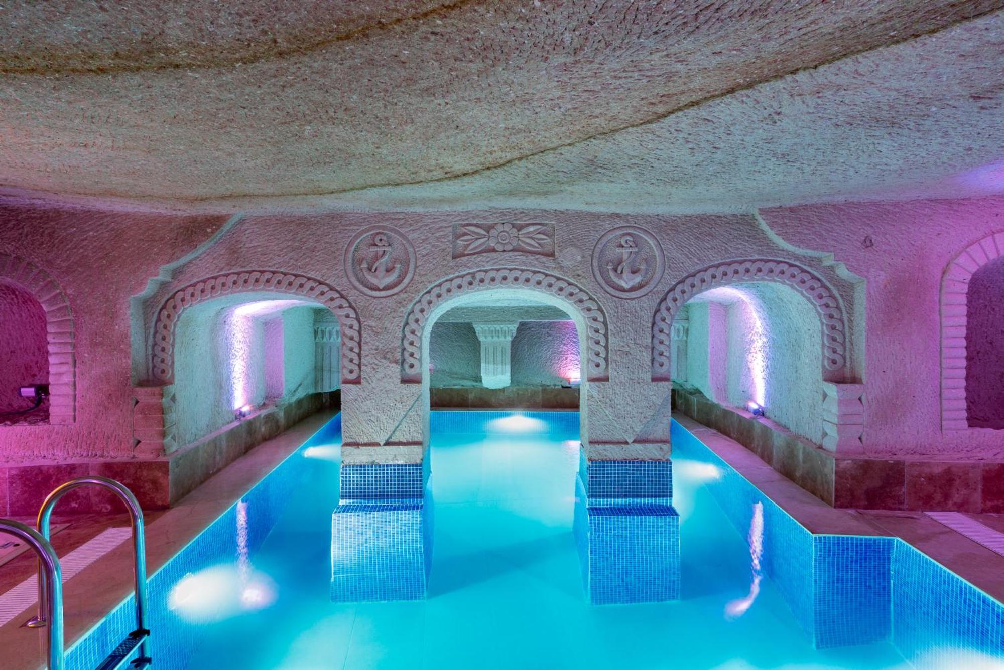 Cappadocia Inans Cave & Swimming Pool Hot Hotel Nevşehir Bagian luar foto