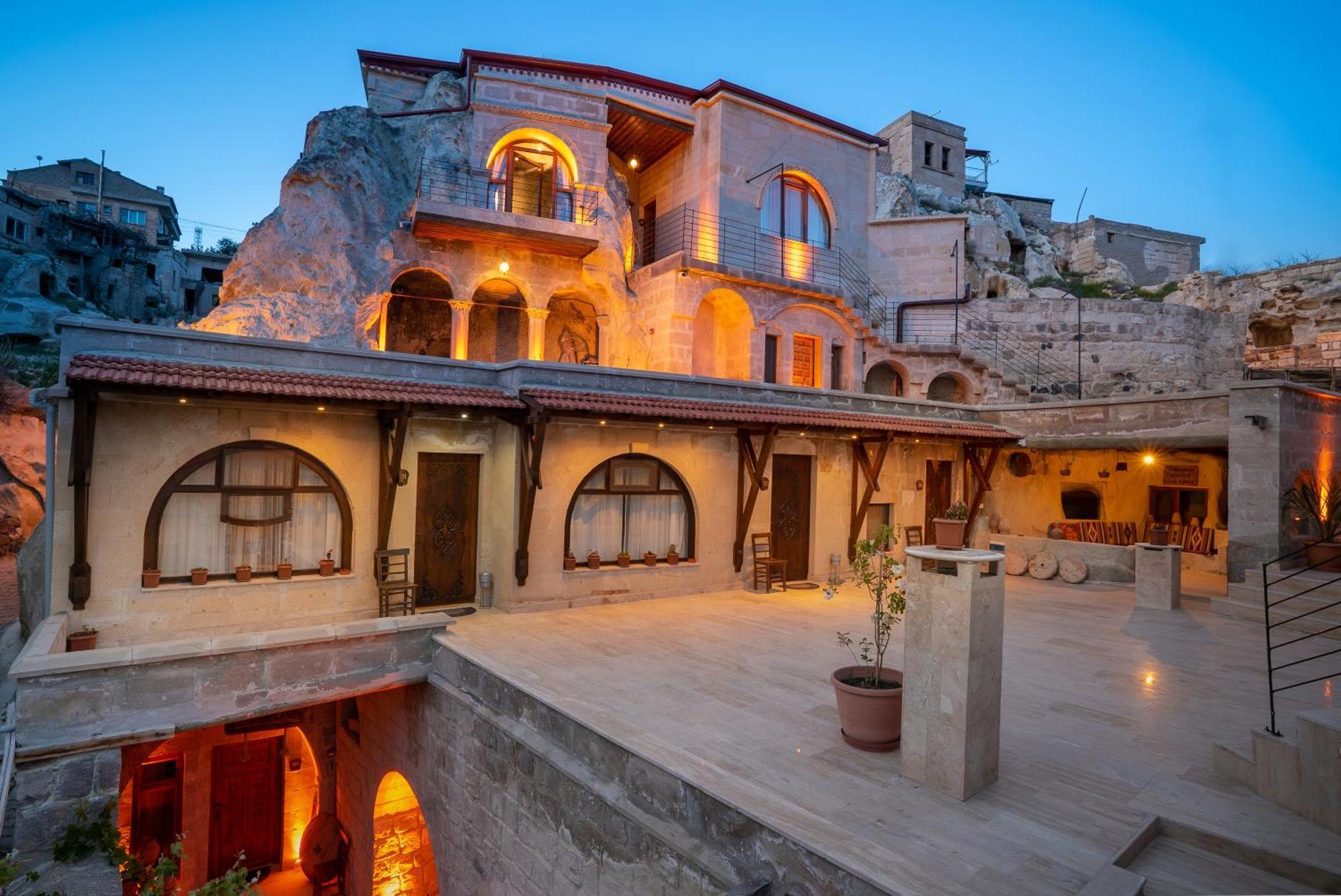 Cappadocia Inans Cave & Swimming Pool Hot Hotel Nevşehir Bagian luar foto