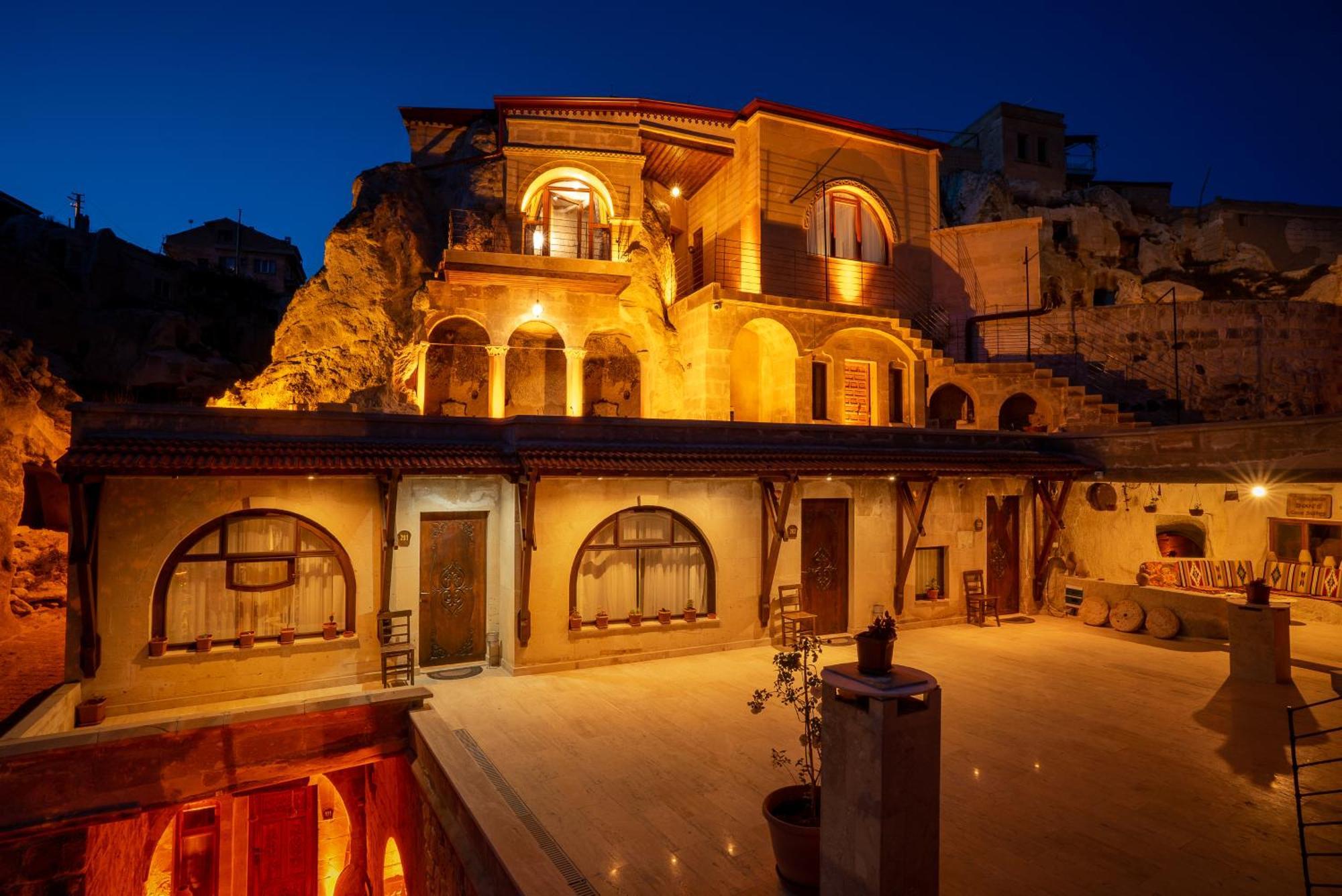 Cappadocia Inans Cave & Swimming Pool Hot Hotel Nevşehir Bagian luar foto