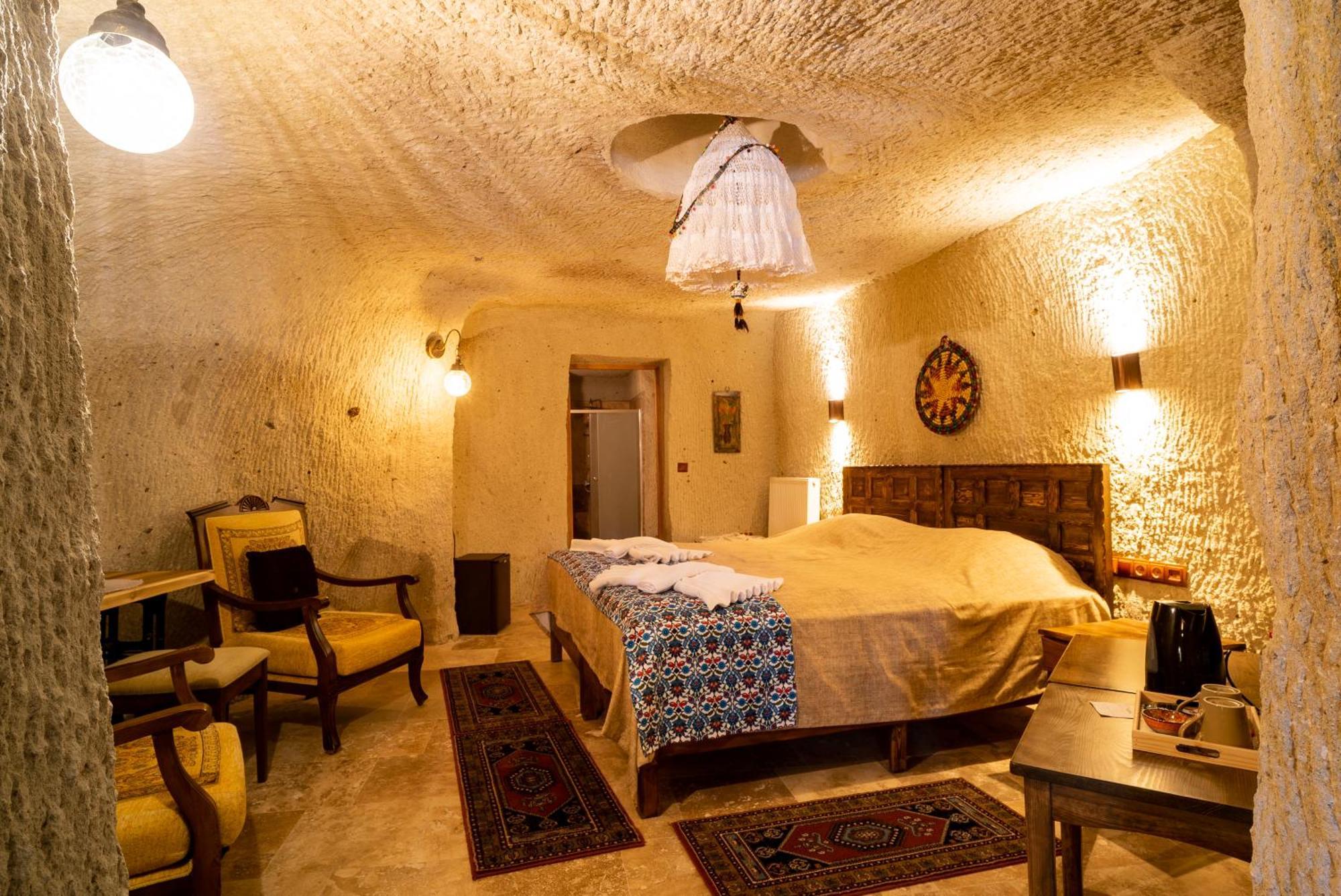 Cappadocia Inans Cave & Swimming Pool Hot Hotel Nevşehir Bagian luar foto